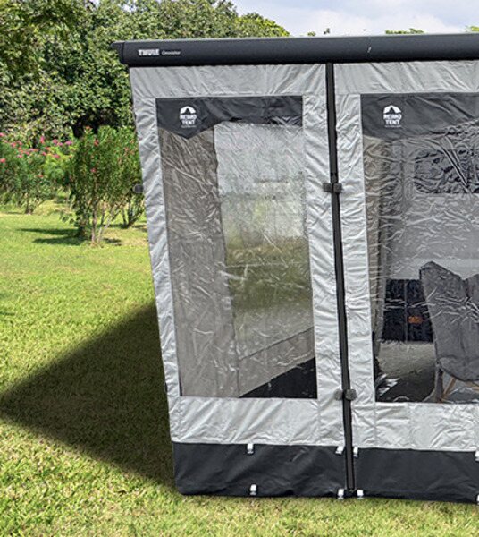 Reimo Tent Girona Etu- / sivuseinät Fiamma ja Thule markiiseille Etuseinäelementti 100 cm