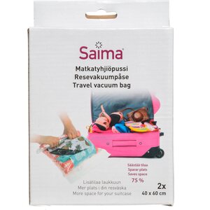 Saima Tyhjiöpussit tiiviiseen ja suojaavaan pakkaamiseen.
