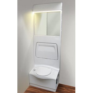 Kylpyhuone/wc-seinäsarjaelementti 4000 Exklusive