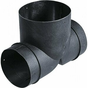 Truma T - haara, tulo 80 mm, lähdöt 2 x 65 / 72 mm ilmaputkelle