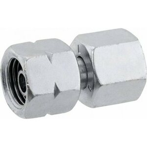 GOK Väliliitin 1/4" vasenkierre / 1/4" oikeakierre, 8 mm helmiliitoks