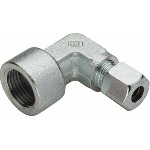 GOK Kierrettävä liitin 8 mm helmiliitoksella ja 1/2" kierteellä, sink