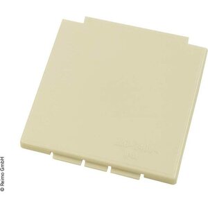 Sähkön sisäänsyötön kansi 105 x 105 mm, beige