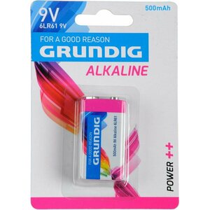 Berger Grundig alkaliparisto 9V / 500 mAh