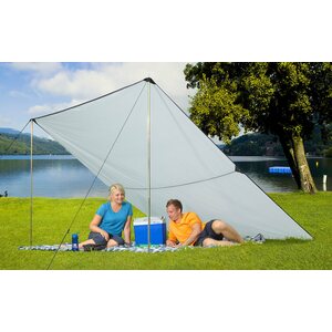 Berger Tarp harmaa UV+50, 2 x 3 m 100% polyester