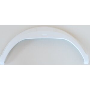 Lokasuojan kaari 1-aks white 755 x 385 mm