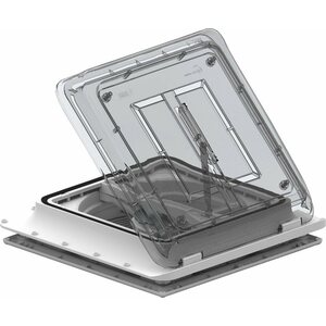 Fiamma Kattoluukku 40 x 40 cm Turbovent Prem. Savu