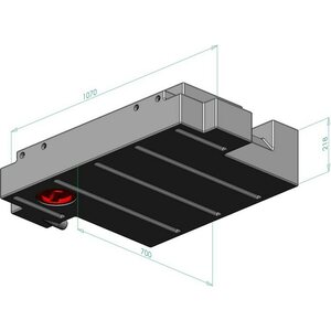 Jätevesisäiliö 100L Sprinter alk. vm. 2017 / TGE 2017>, Crafter 2017>