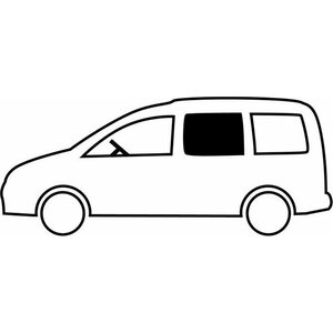 Carbest Kiinteä ikkuna MB Vito alk. vm . 2015> eteen vasen