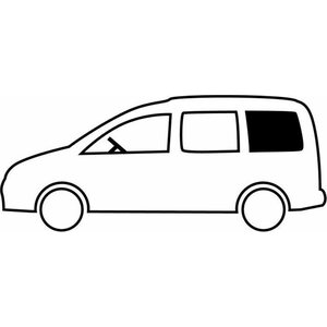 Carbest Liukuikkuna MB Vito taakse vasen, pitkä kori, 2015>