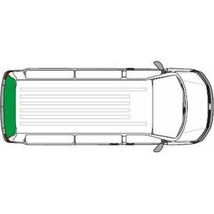 Carbest Lämpöpeite Ikkunapeite VW T4 Takaikkunaan