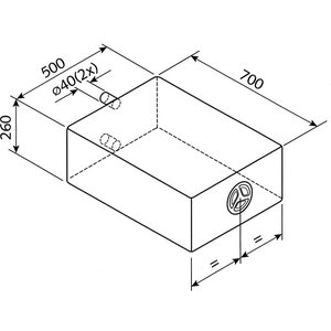 Vesitankki EV 1801 85l