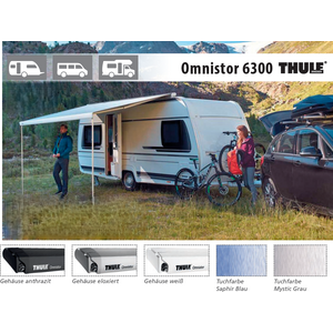 Thule 6300 Kattomarkiisi asuntoautoon ja asuntovaunuun