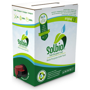 Solbio 4 in 1 monikäyttöinen wc-neste 3,0 L