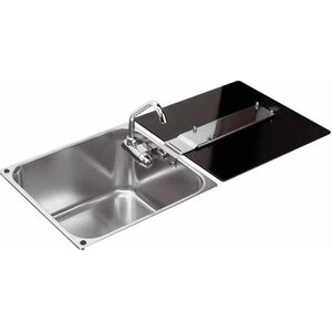 Can ( R ) Pesuallas lasikannella 320 x 350 x 150 mm RST