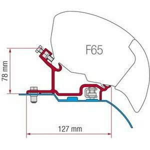 Fiamma F65 markiisin kiinnityssarja Ducato H3, 06/06>