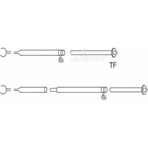Berger Telttaputki Pystyputki 25 x 1 mm 165 - 260 cm