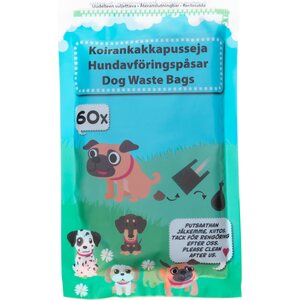 Koirankakkapussi 60 kpl hajoava.