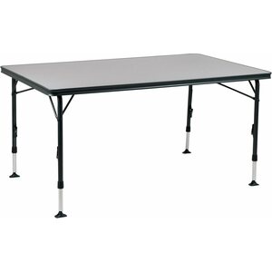 Crespo Valencia II retkipöytä 150x90 cm maksimi 50 kg harmaa