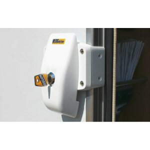 HEOSolution Lukot oveen luukkuun 1 HEOSafe lukko valk.